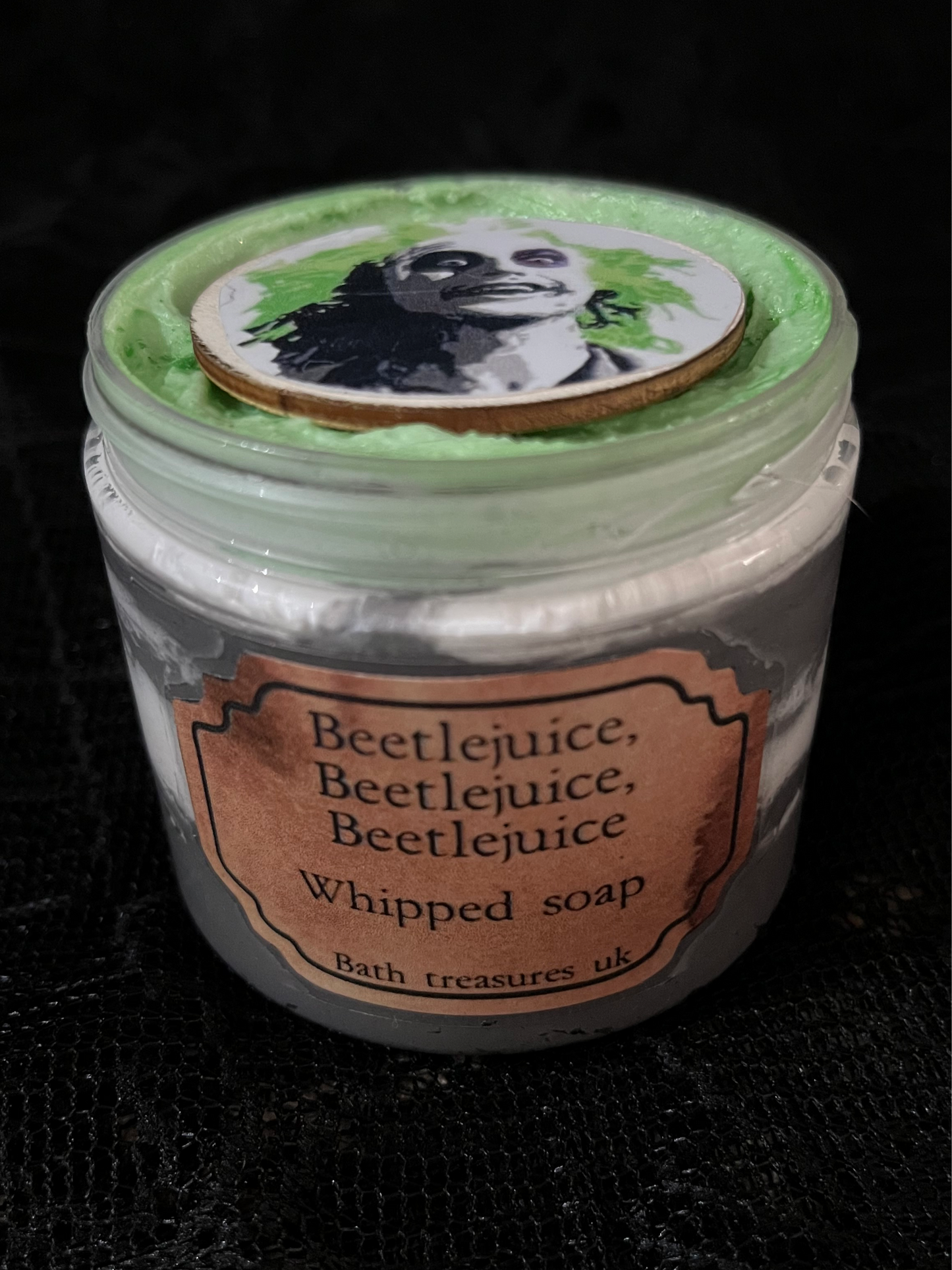 Beetlejuice beetlejuice beetlejuice whipped soap 💫