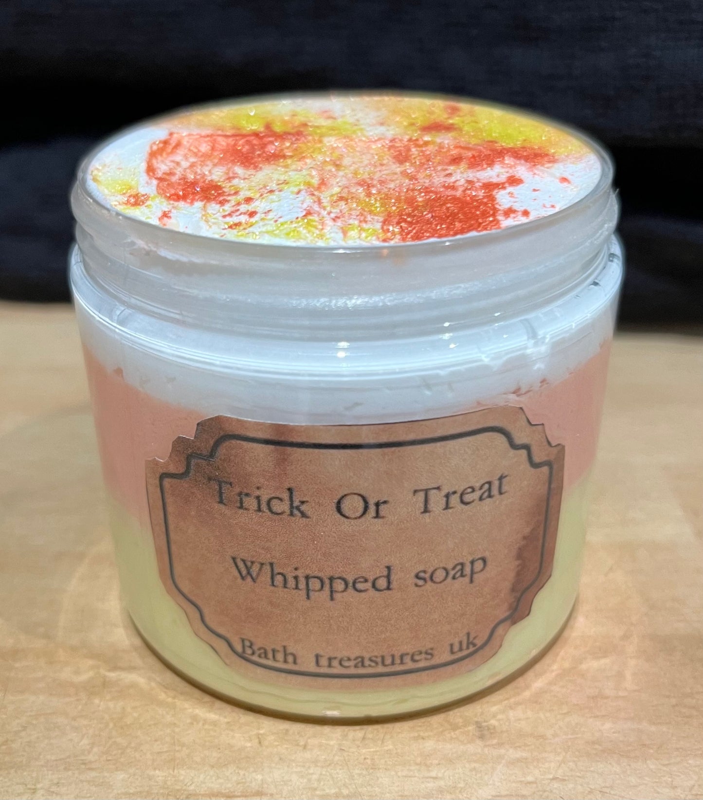 Trick or treat whipped soap 💫