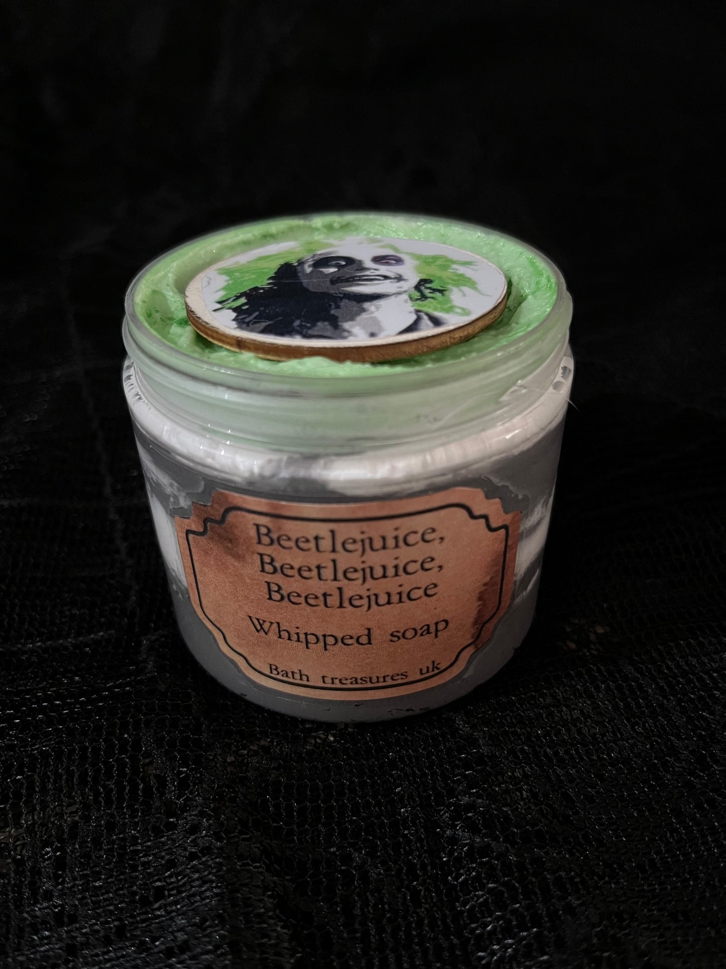 Beetlejuice beetlejuice beetlejuice whipped soap 💫