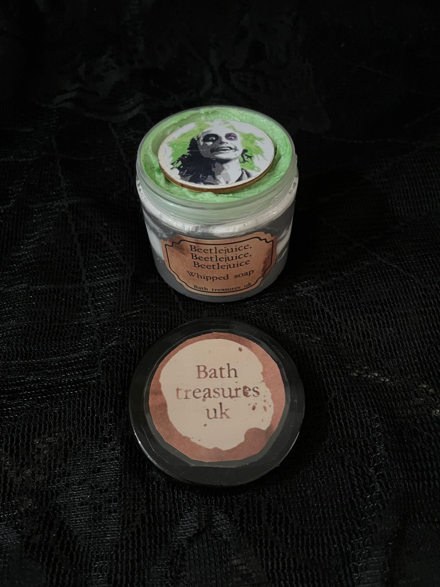 Beetlejuice beetlejuice beetlejuice whipped soap 💫