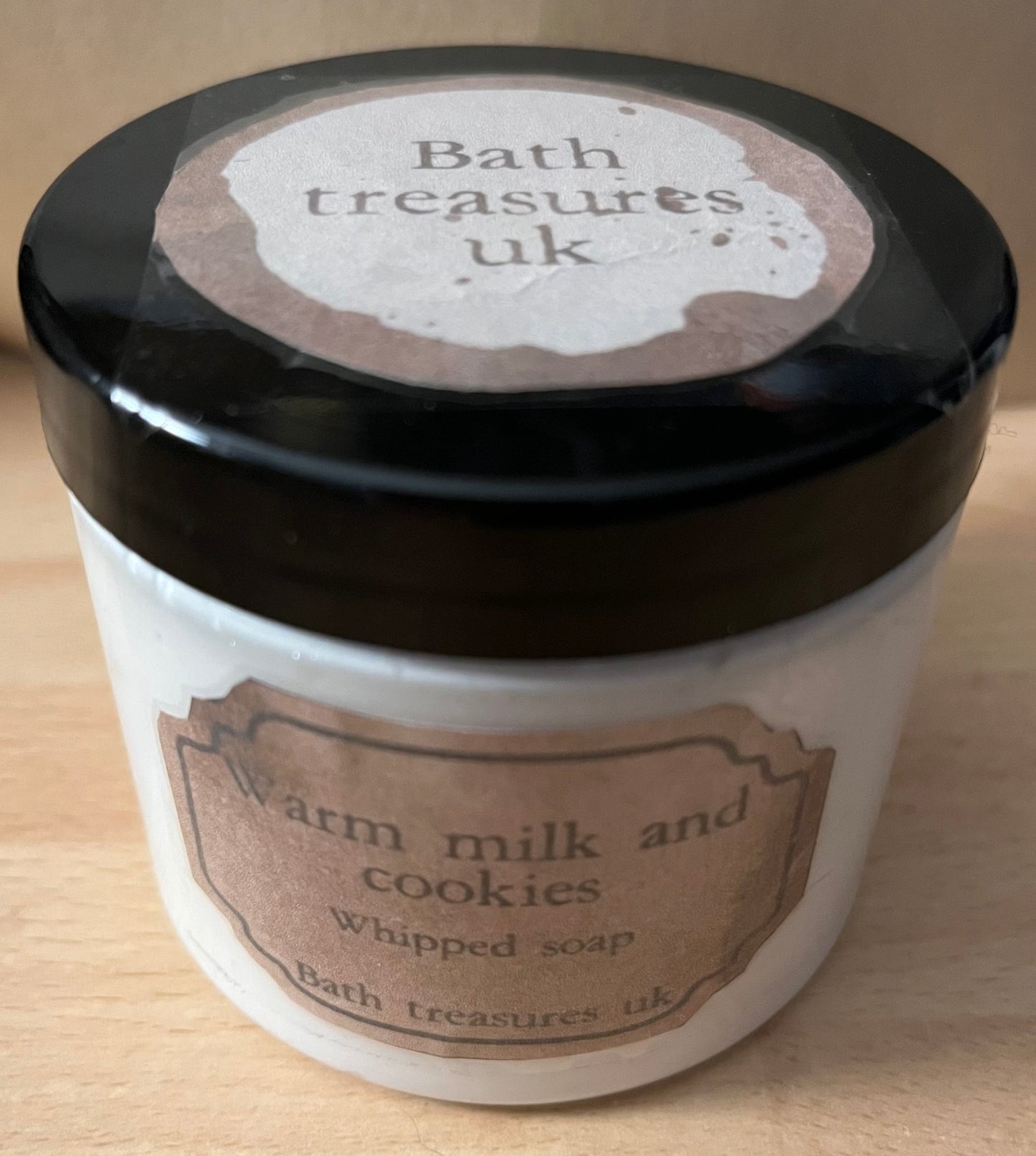 Warm milk and cookies whipped soap π«