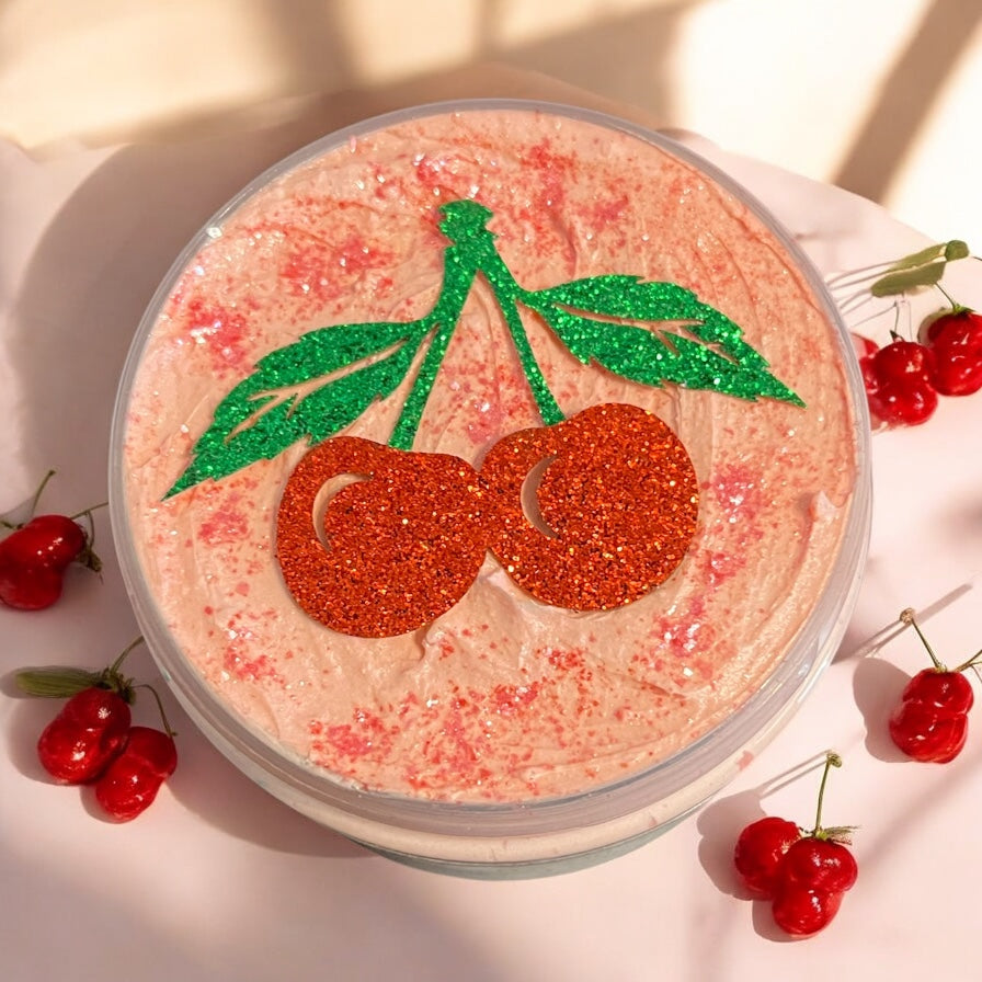 The cherry on top whipped soap 💫