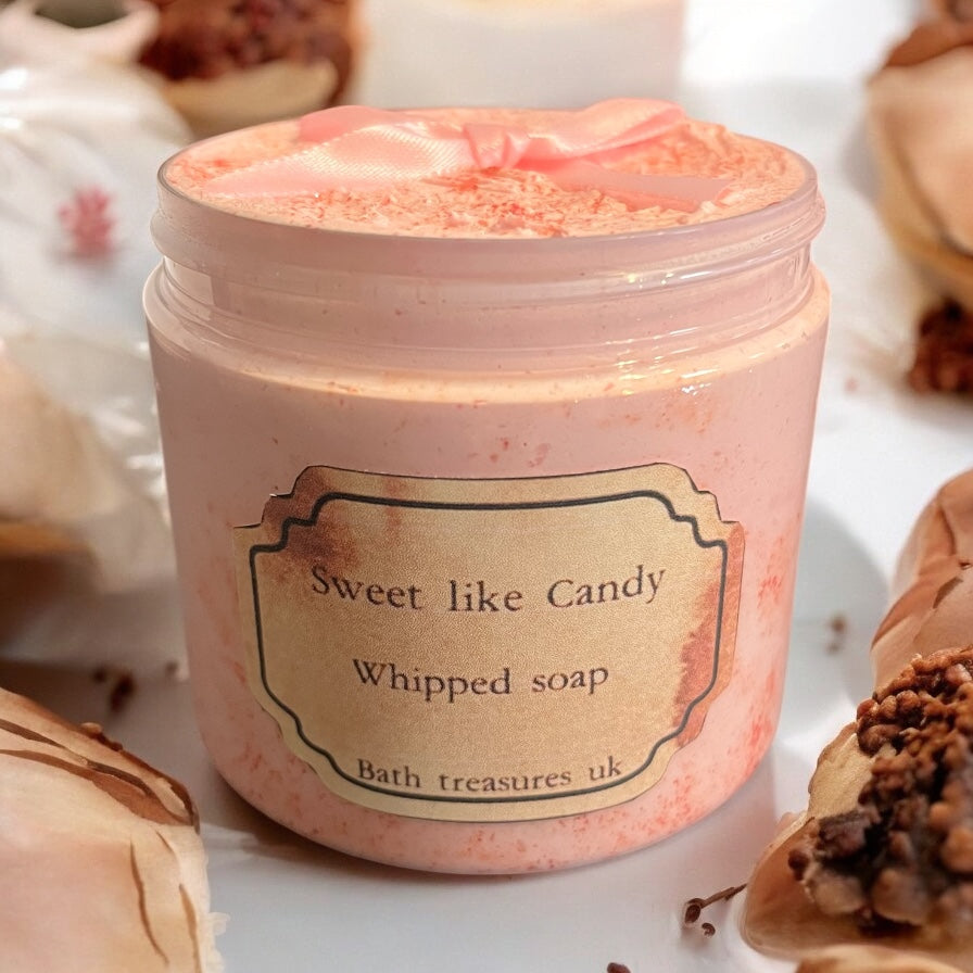 Sweet like candy whipped soap 💫