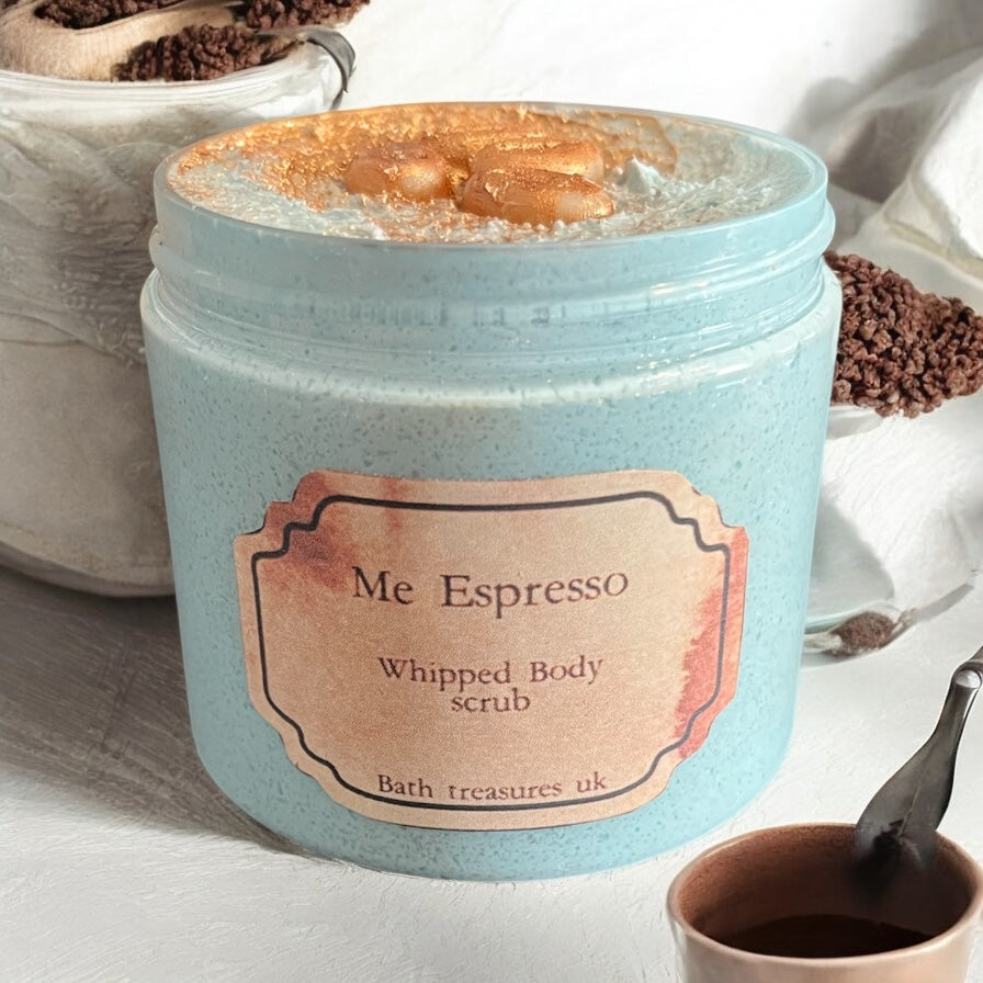 Me Espresso whipped body scrub 💫