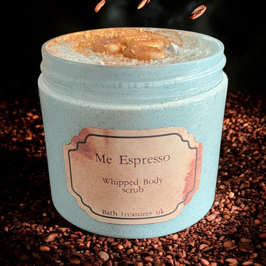 Me Espresso whipped body scrub 💫