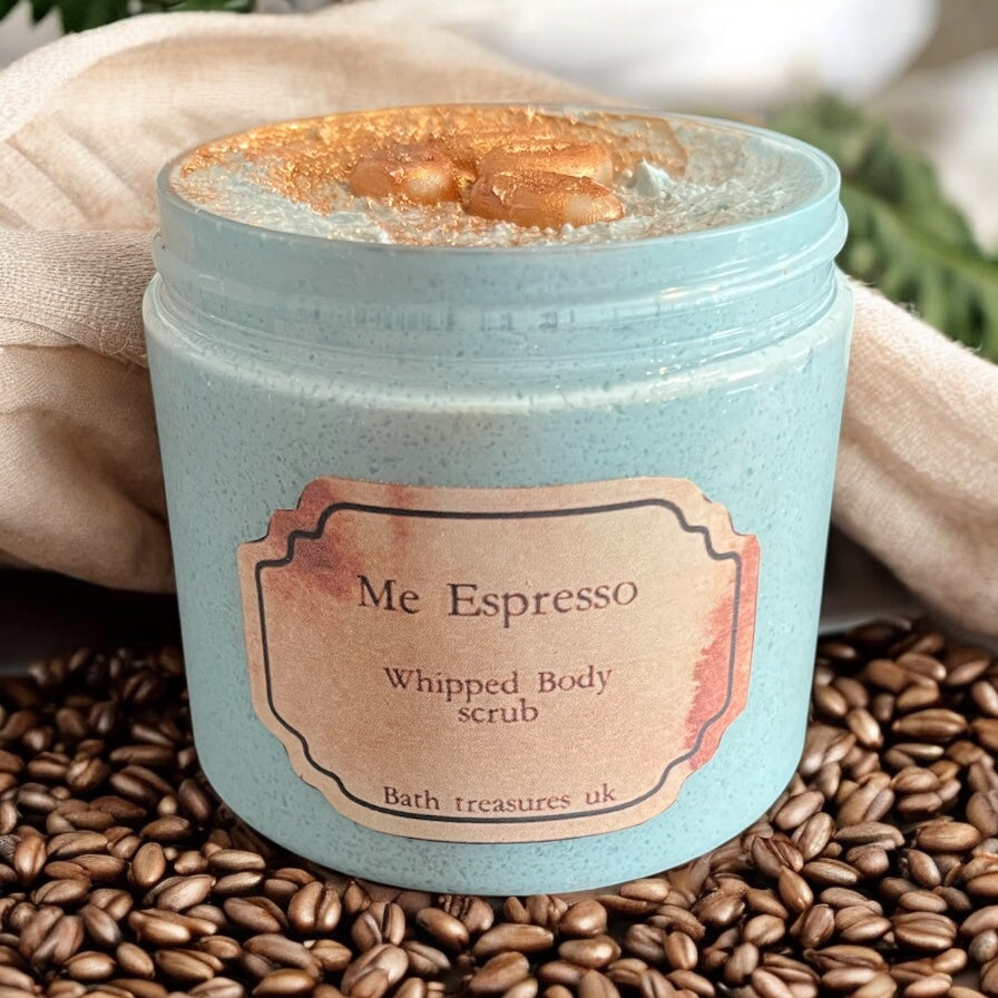Me Espresso whipped body scrub 💫