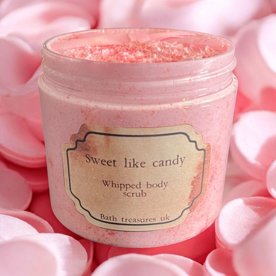 Sweet like candy whipped body scrub 💫