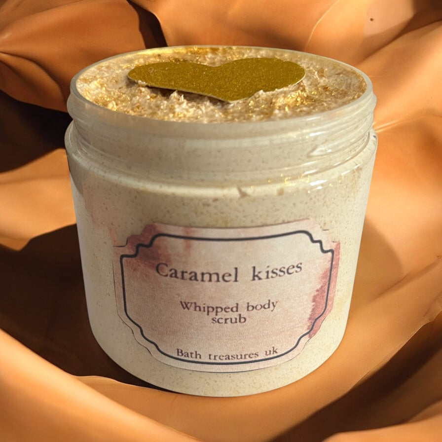 Caramel kisses whipped body scrub 💫