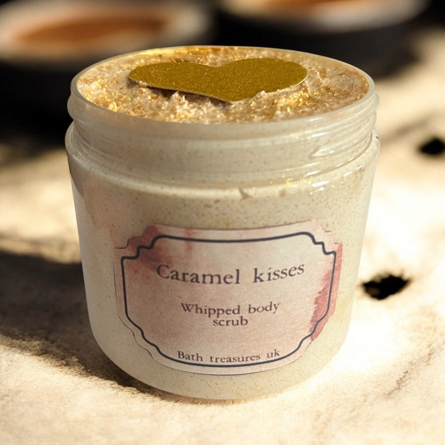 Caramel kisses whipped body scrub 💫