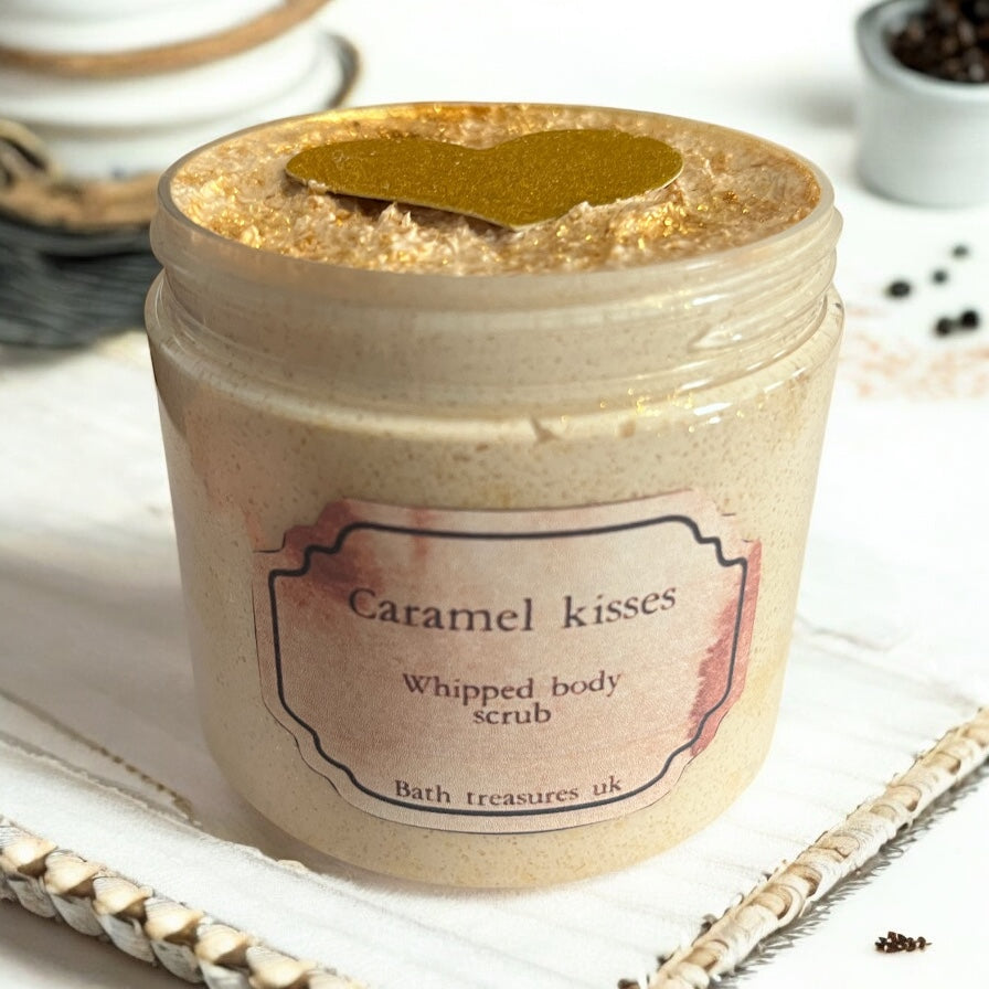 Caramel kisses whipped body scrub 💫