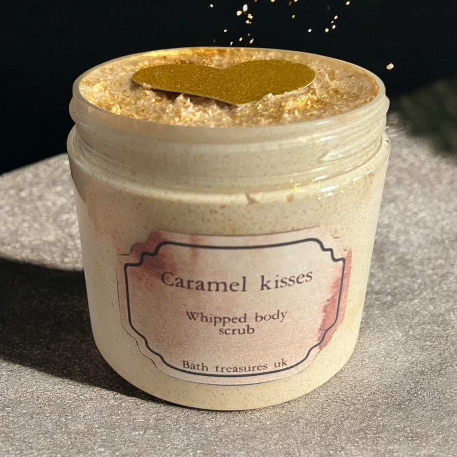 Caramel kisses whipped body scrub 💫