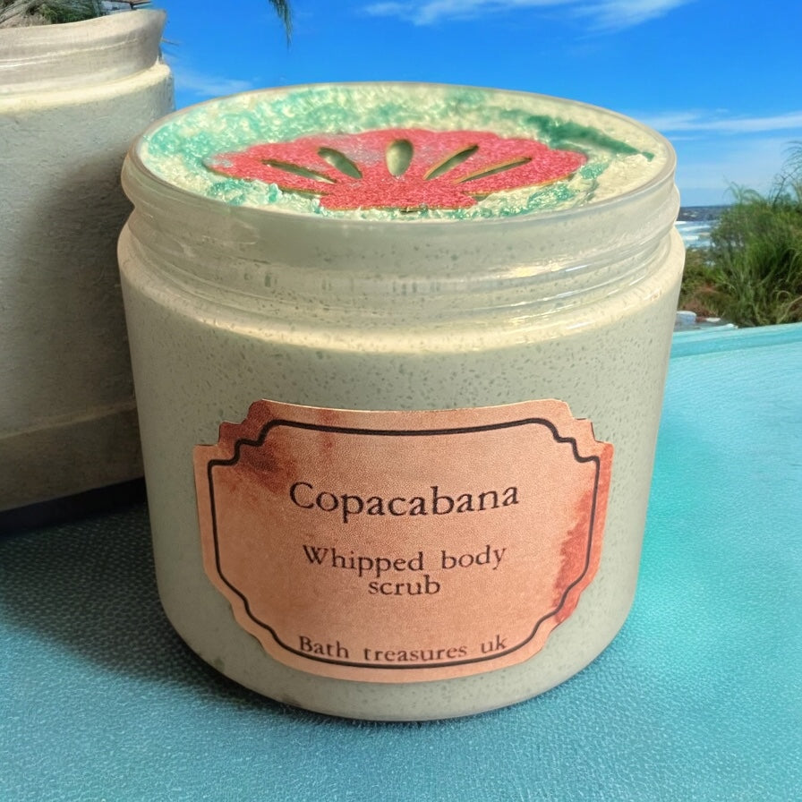 Copacabana whipped body scrub 💫