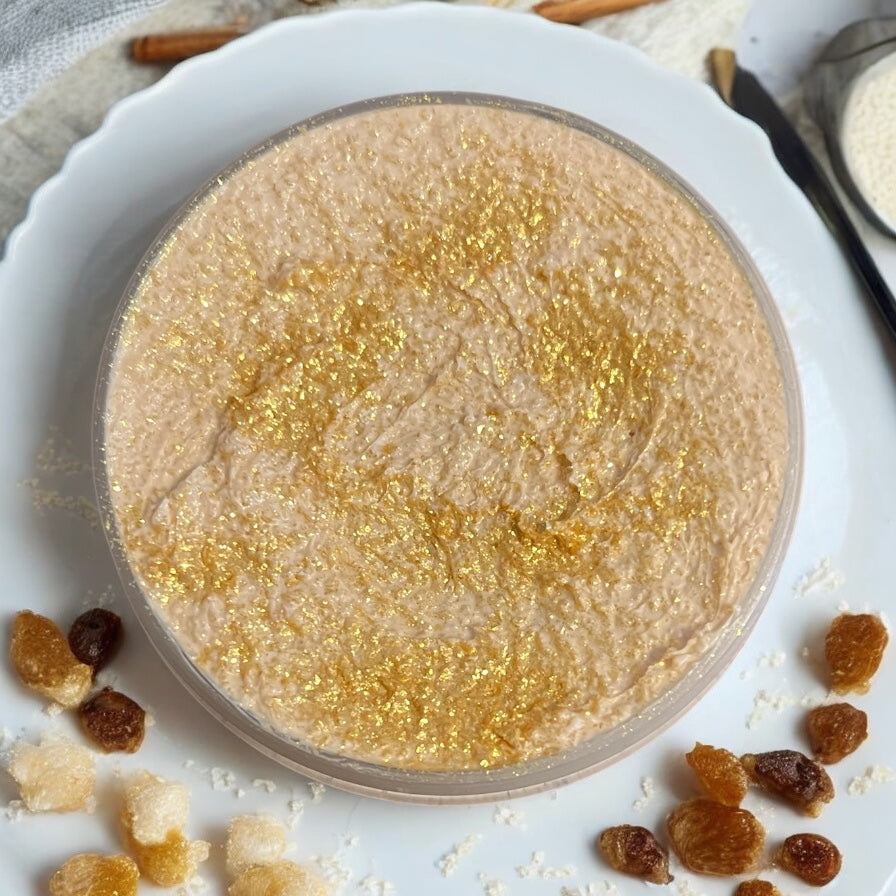 Golden cornflake crunch whipped body scrub 💫
