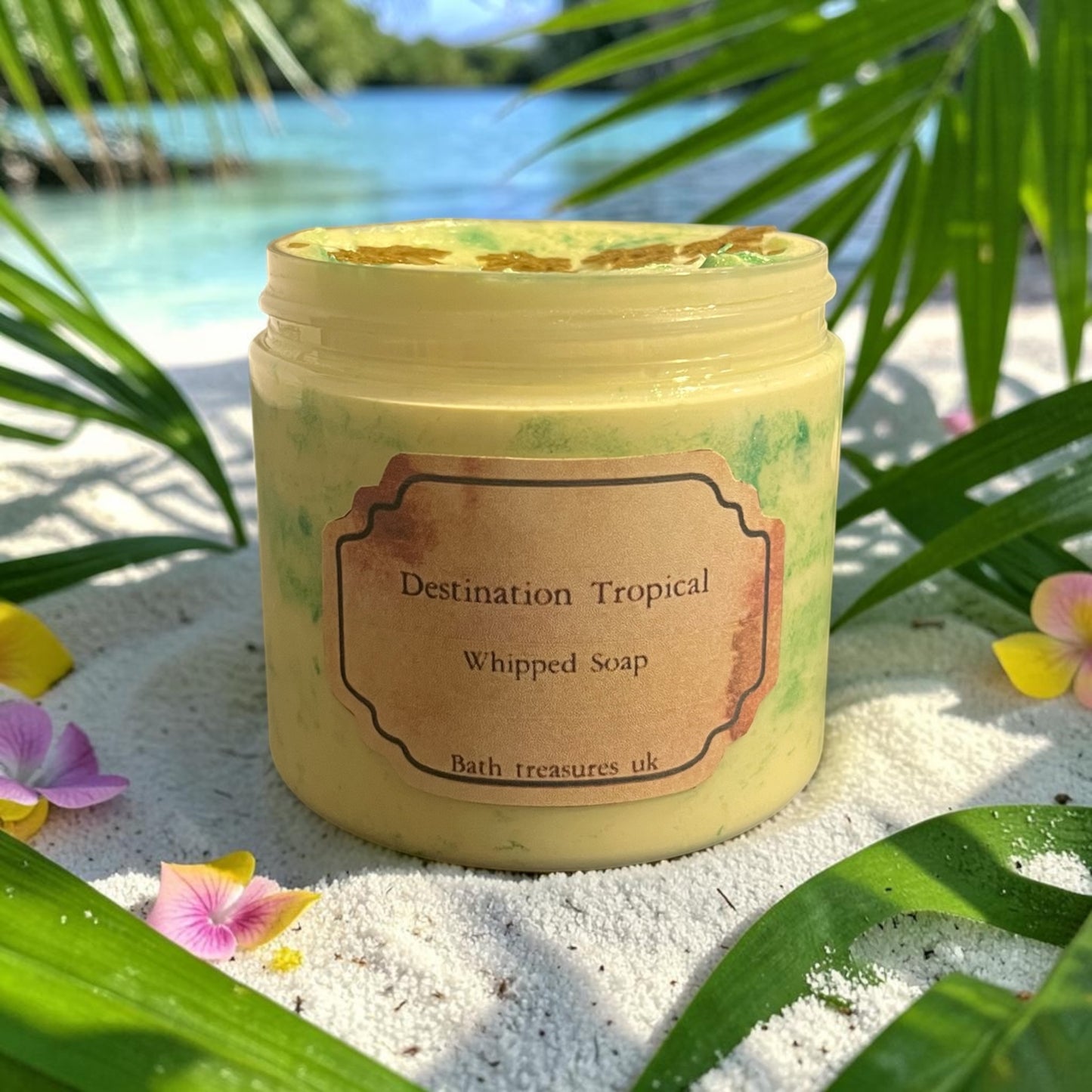 Destination Tropical Whipped Soap💫