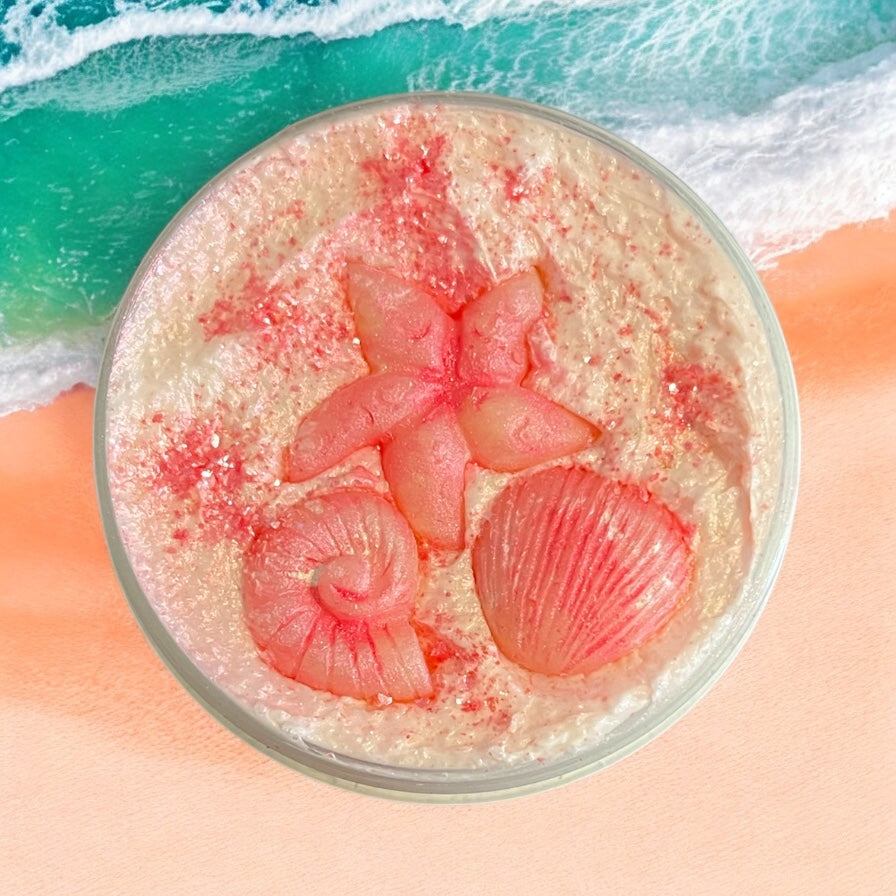 Snow on the beach whipped body scrub 💫