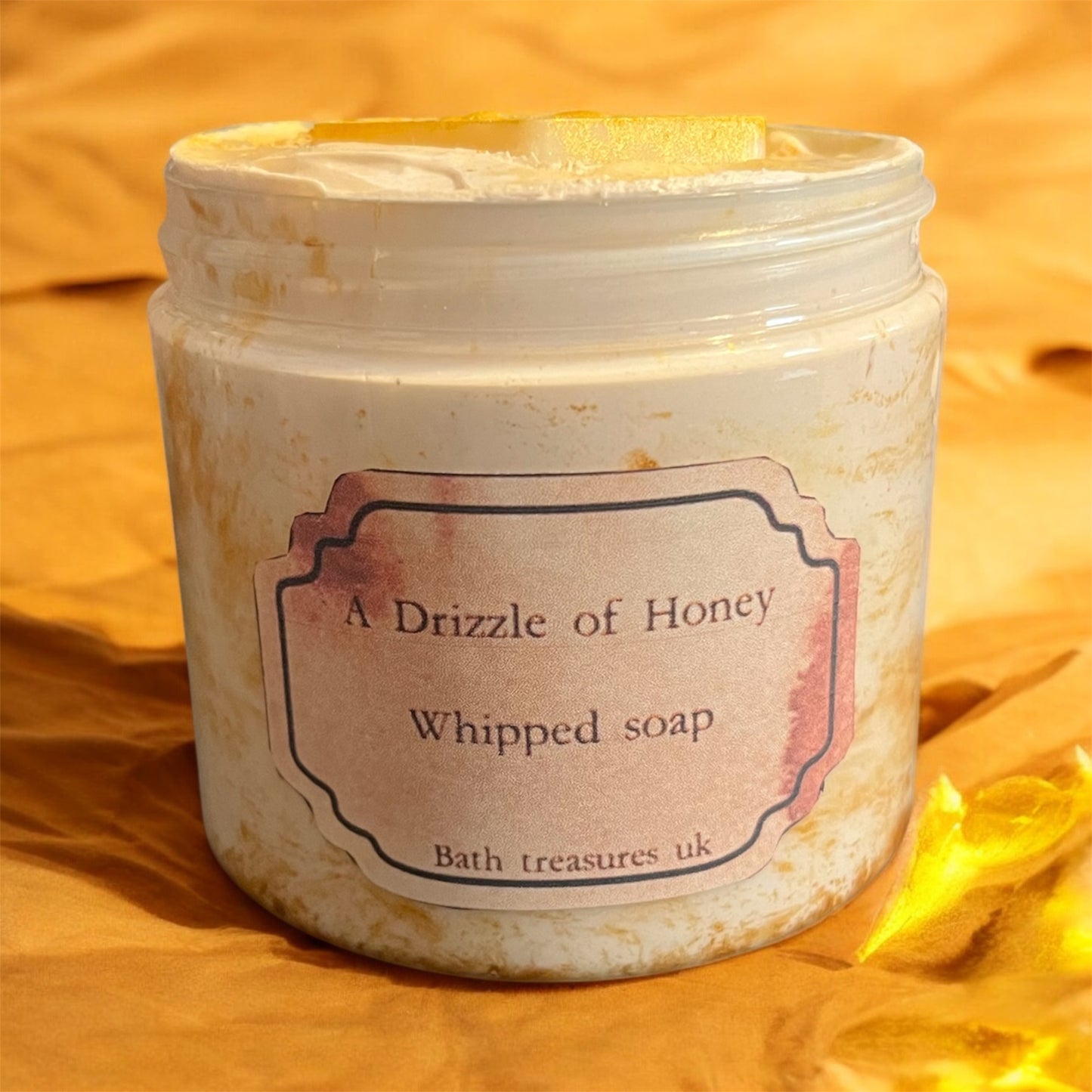 A Drizzle of honey whipped soap 💫
