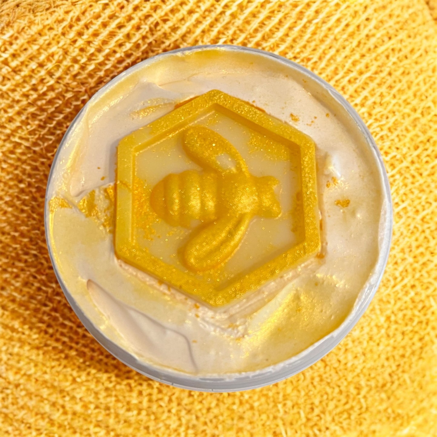 A Drizzle of honey whipped soap 💫