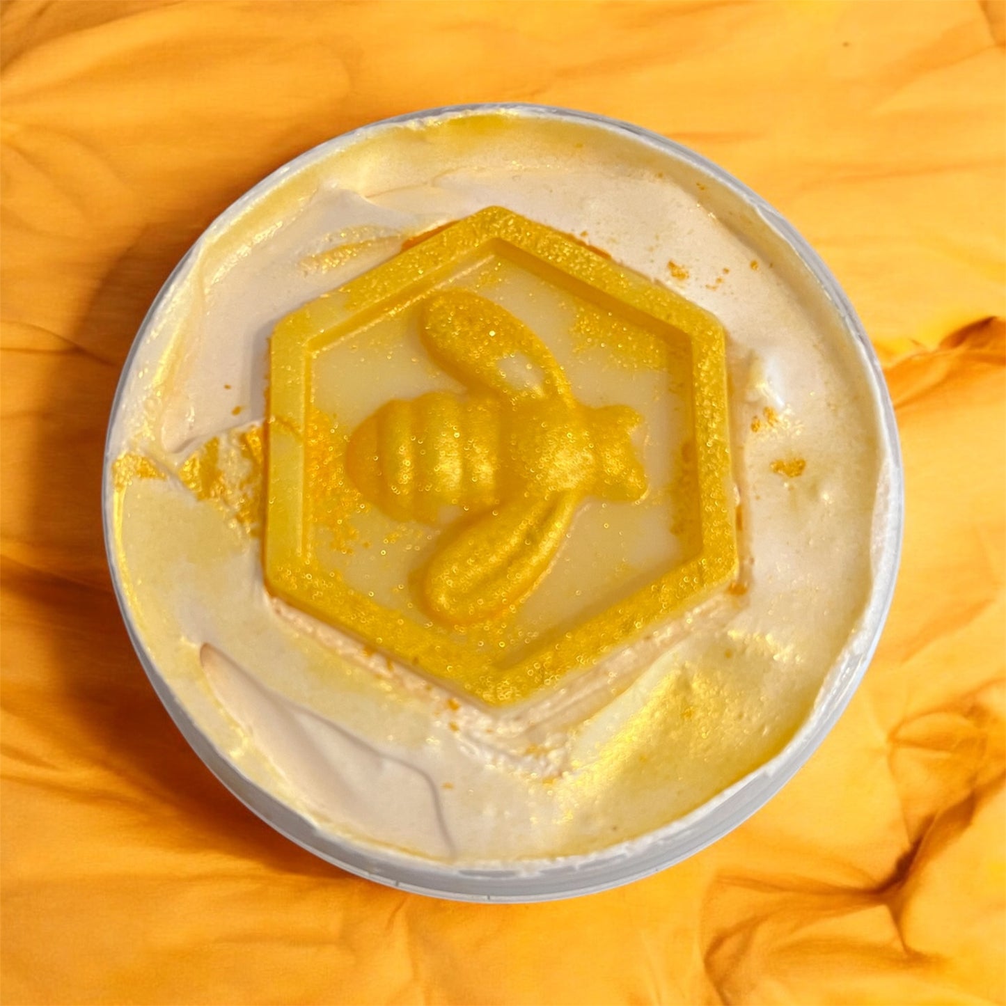 A Drizzle of honey whipped soap 💫