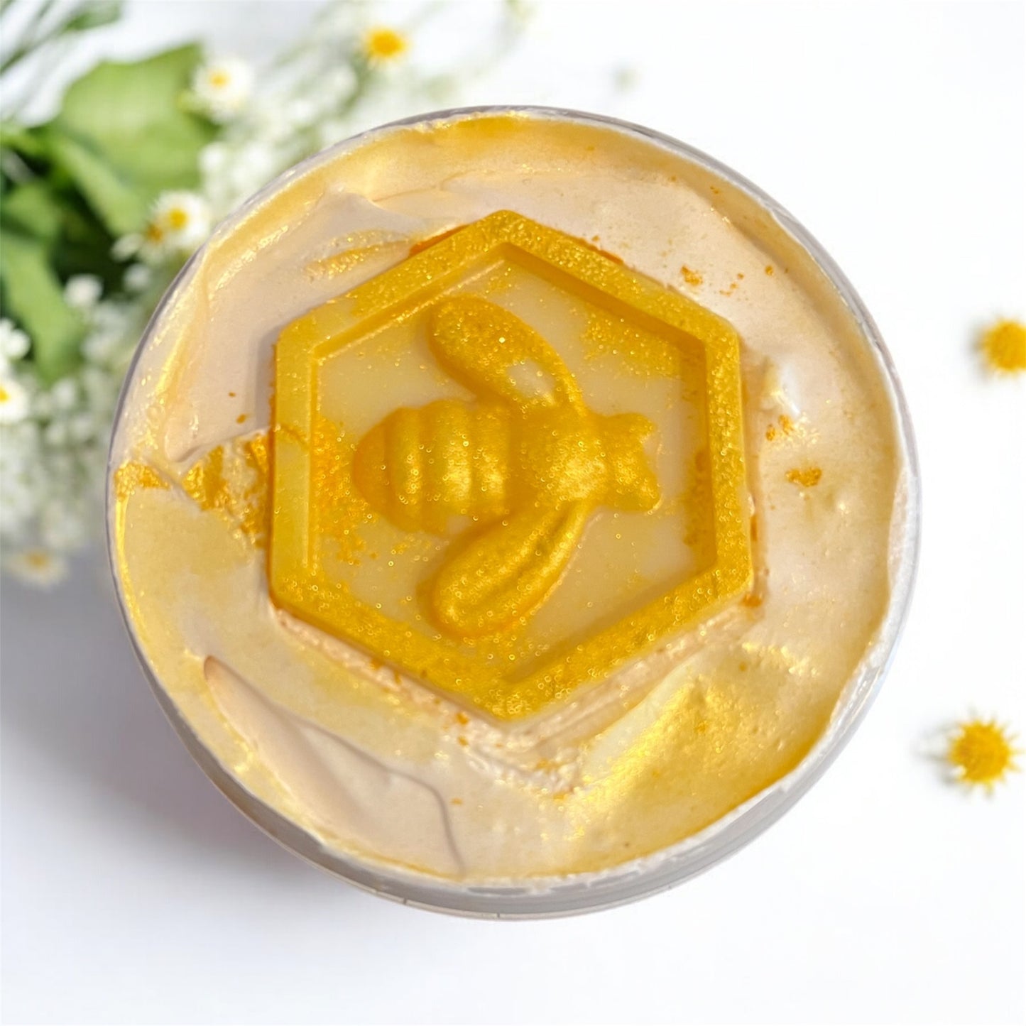 A Drizzle of honey whipped soap 💫