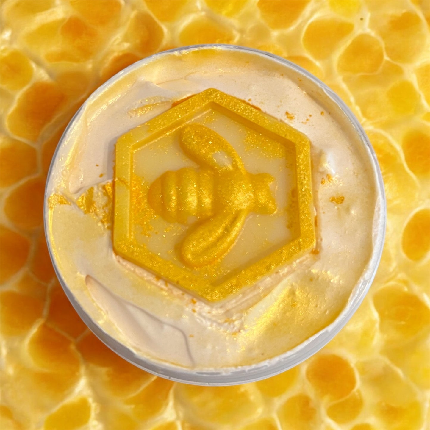 A Drizzle of honey whipped soap 💫