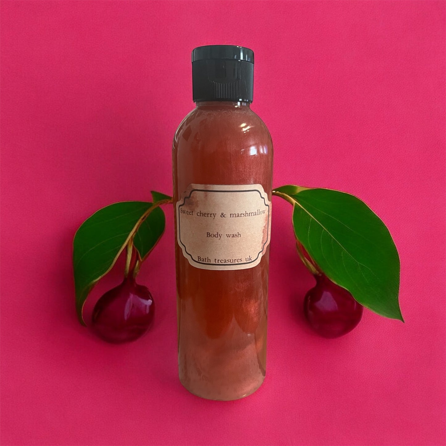Sweet cherry & marshmallow body wash 💫