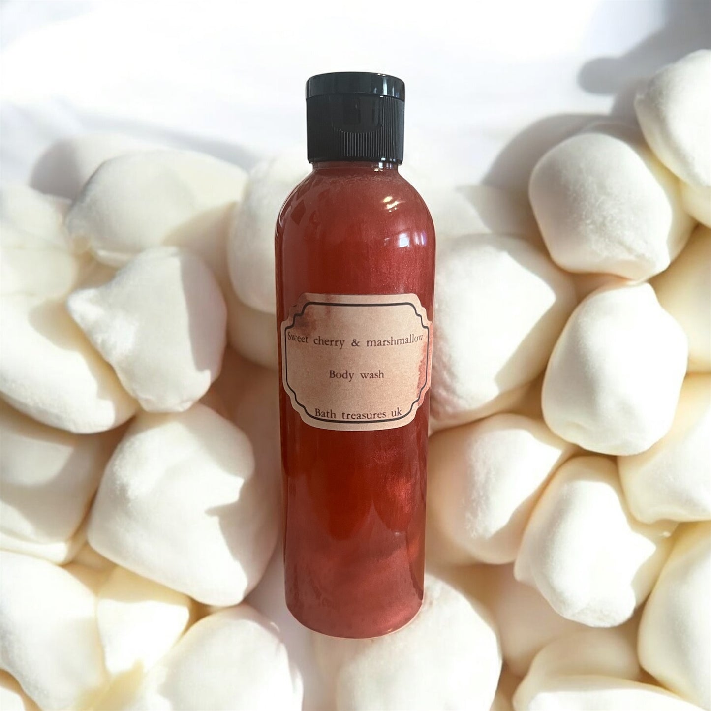 Sweet cherry & marshmallow body wash 💫