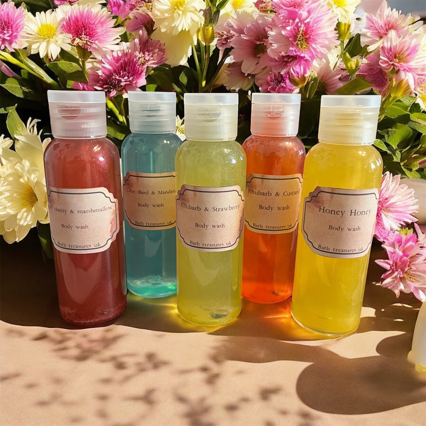 Trial & Travel size Body Wash- Rhubarb & Strawberry 💫