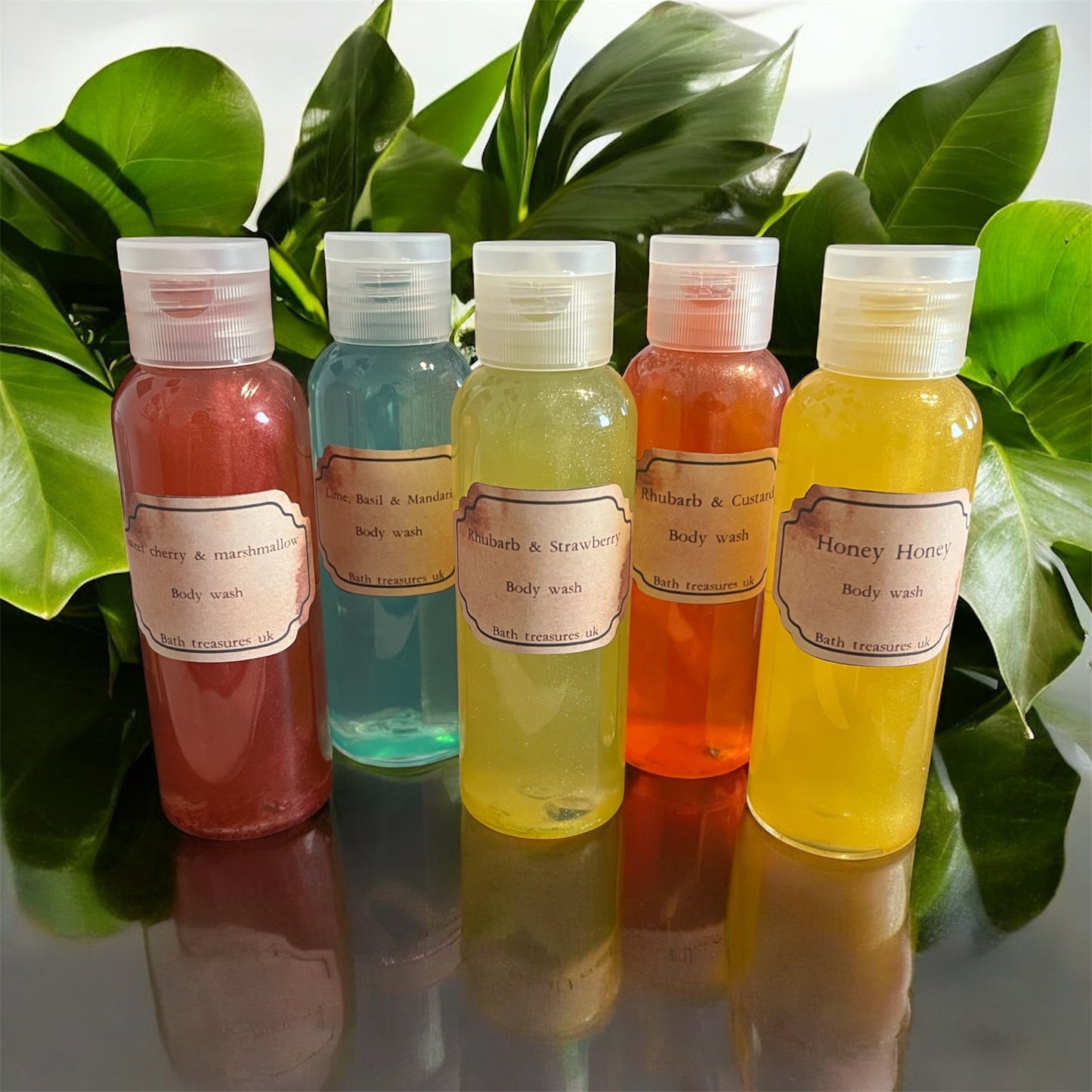 Trial & Travel size Body Wash- Rhubarb & Strawberry 💫