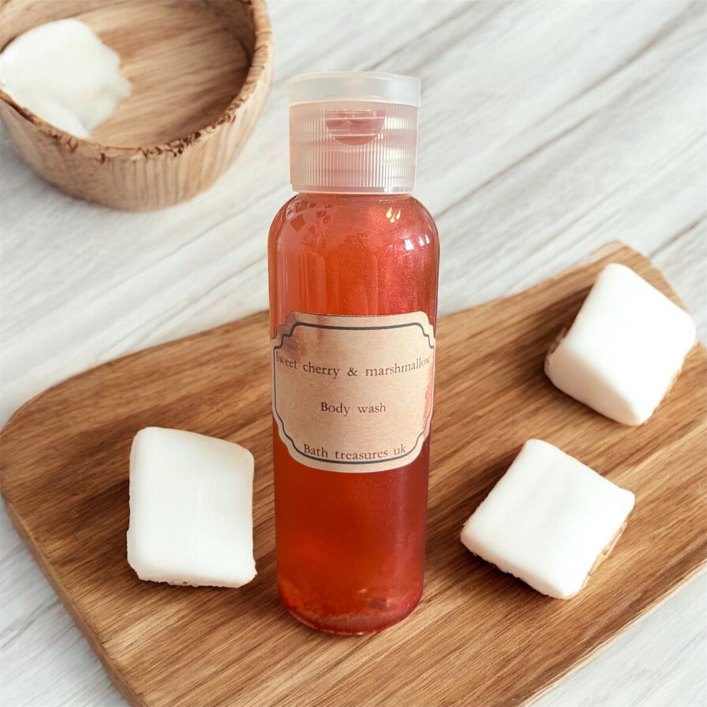Trial & Travel size Body Wash- Sweet cherry & marshmallow 💫