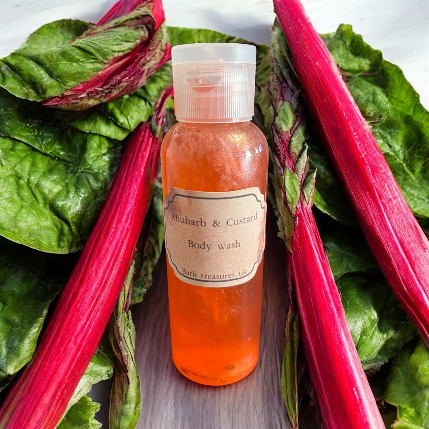 Trial & Travel size Body wash - Rhubarb & Custard 💫