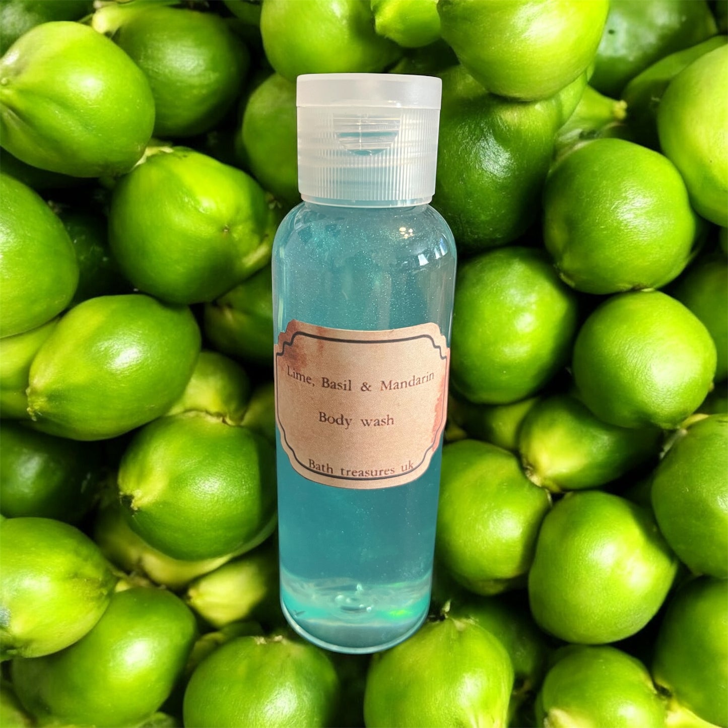 Trial & Travel size Body Wash- Lime, Basil & Mandarin💫