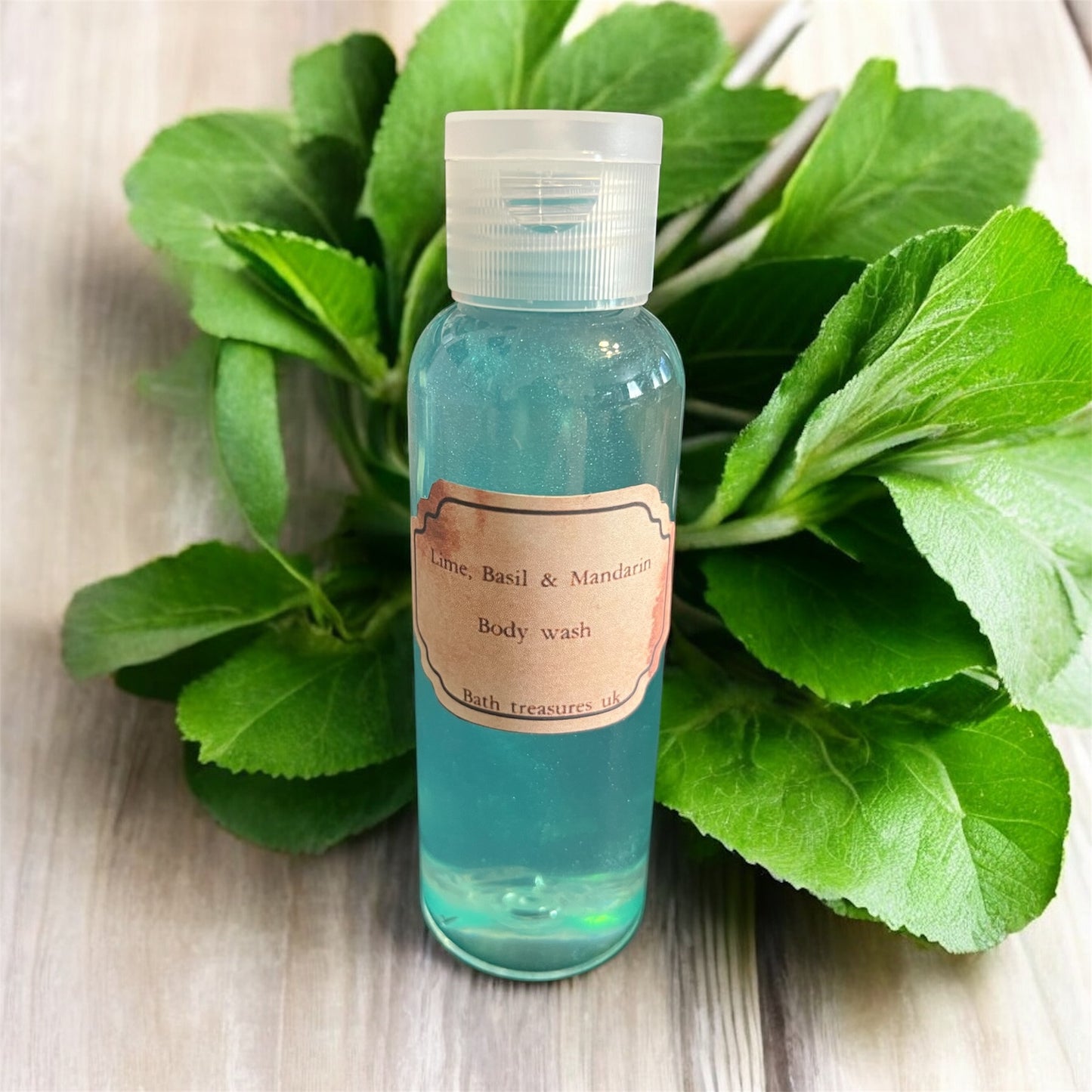 Trial & Travel size Body Wash- Lime, Basil & Mandarin💫