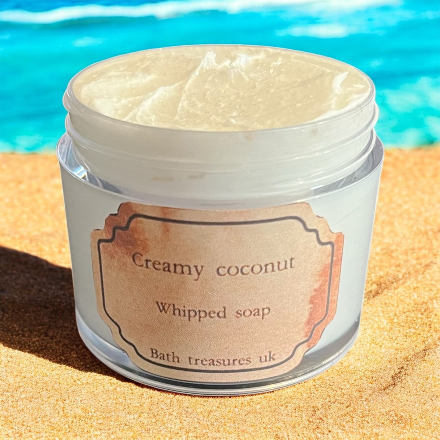Trial & Travel size - Creamy Coconut whipped soap 💫