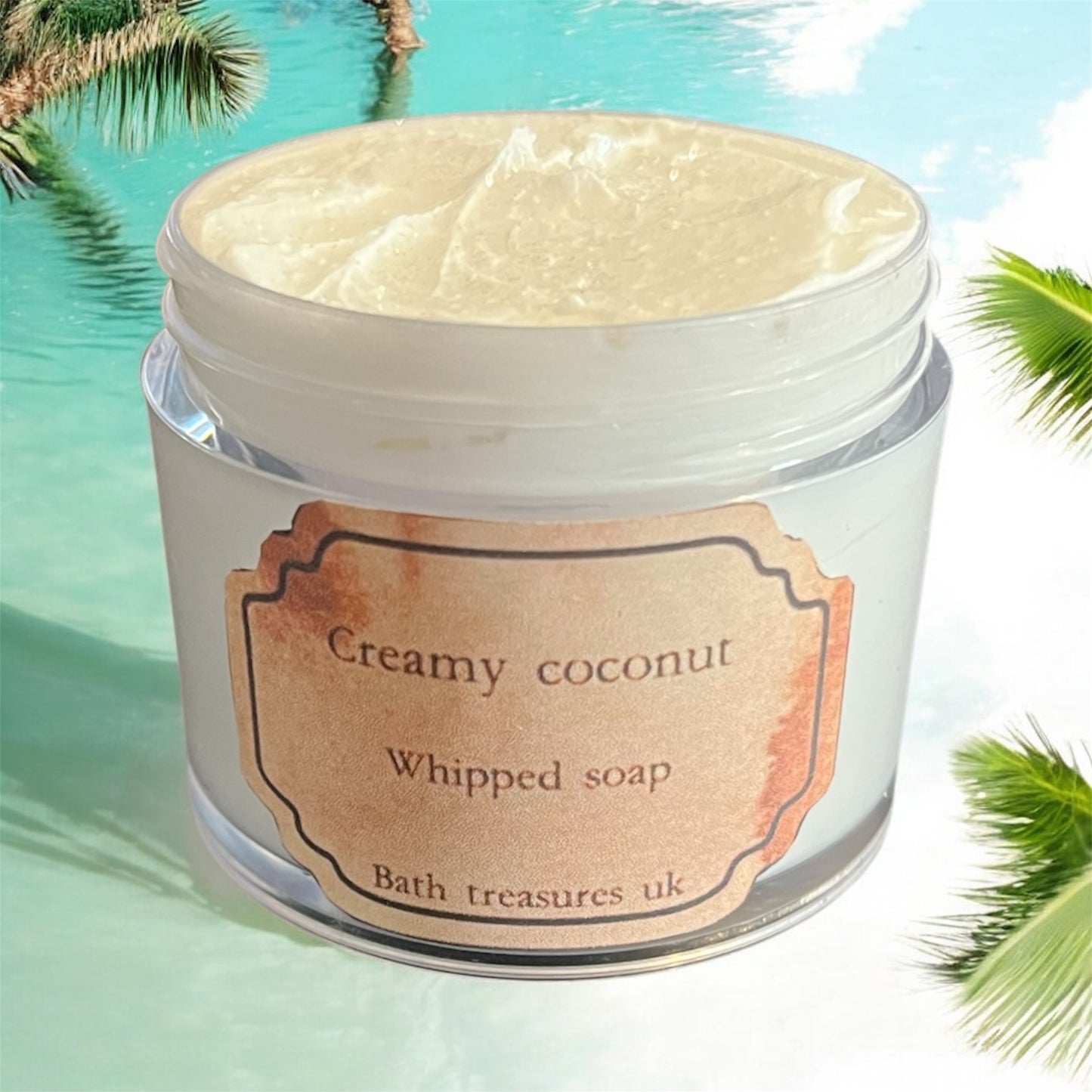 Trial & Travel size - Creamy Coconut whipped soap 💫