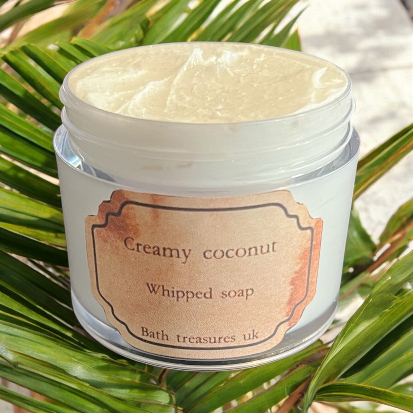 Trial & Travel size - Creamy Coconut whipped soap 💫