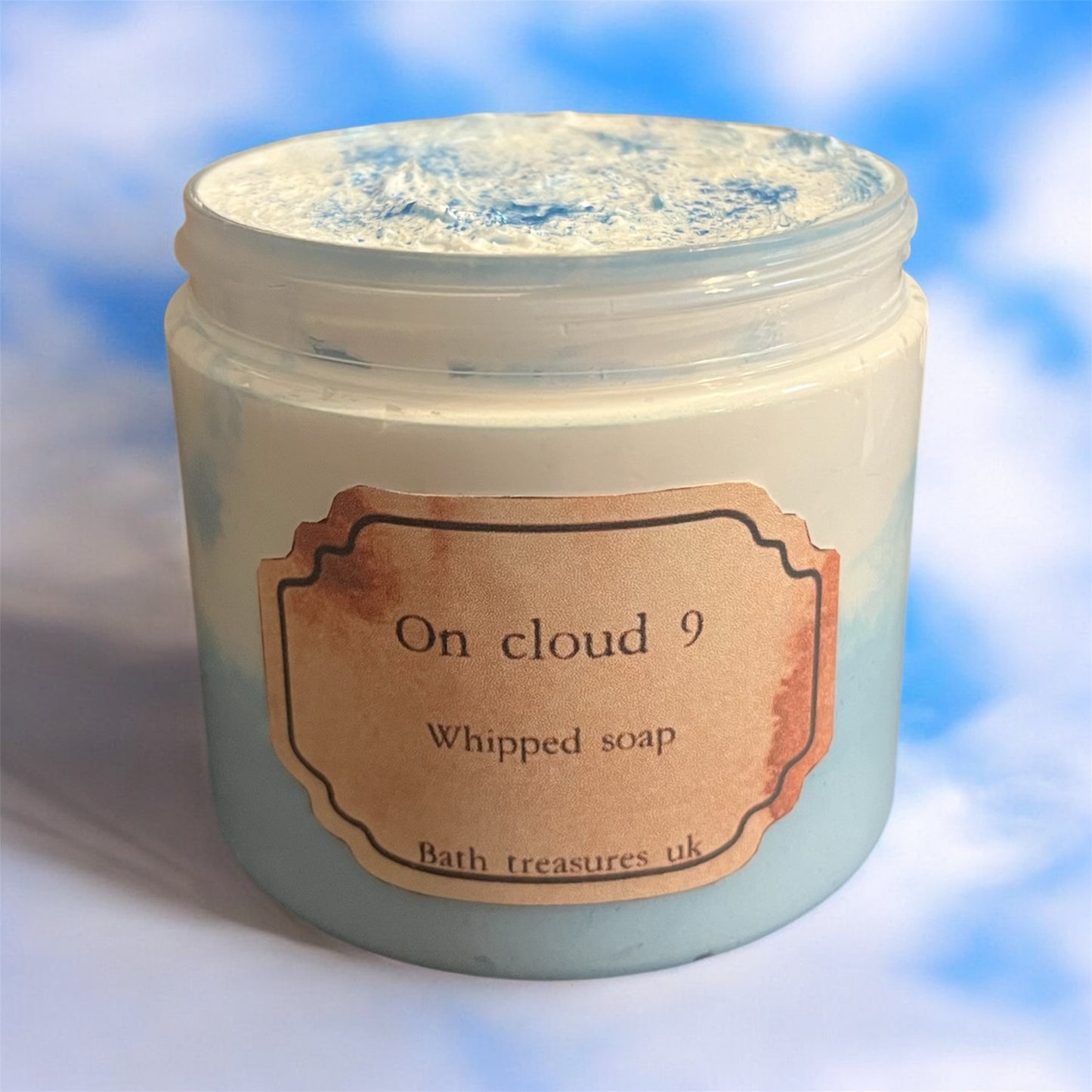 On cloud 9 whipped soap 💫
