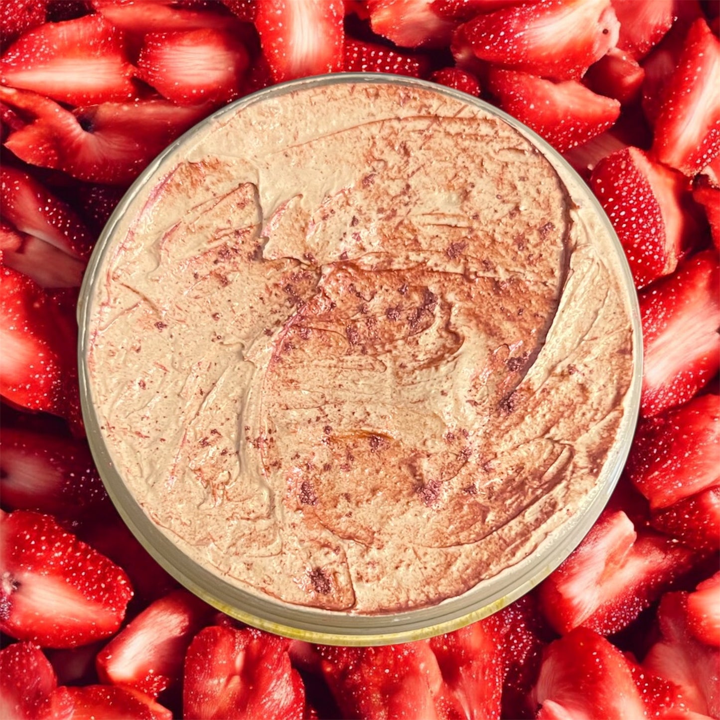 Rhubarb & Strawberry whipped soap 💫