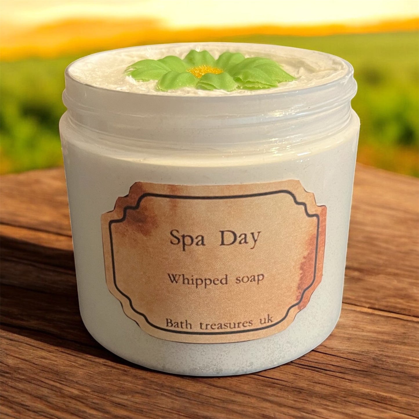Spa day whipped soap 💫