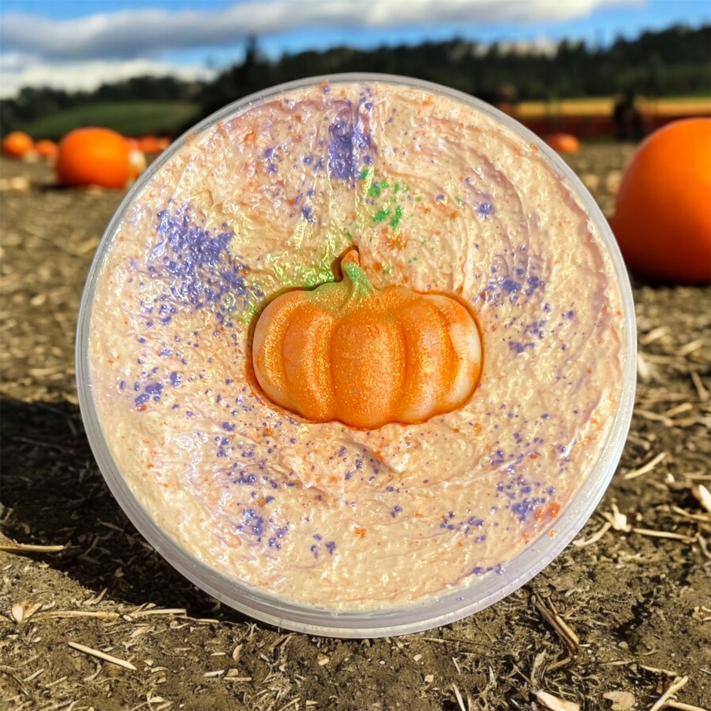 Caramel pumpkin bake whipped body scrub 💫