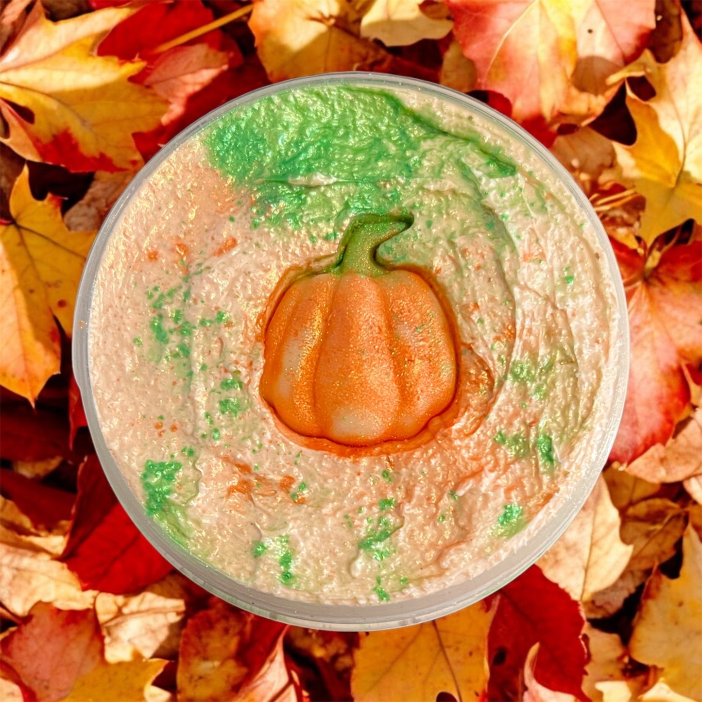 Pumpkin harvest whipped body scrub💫