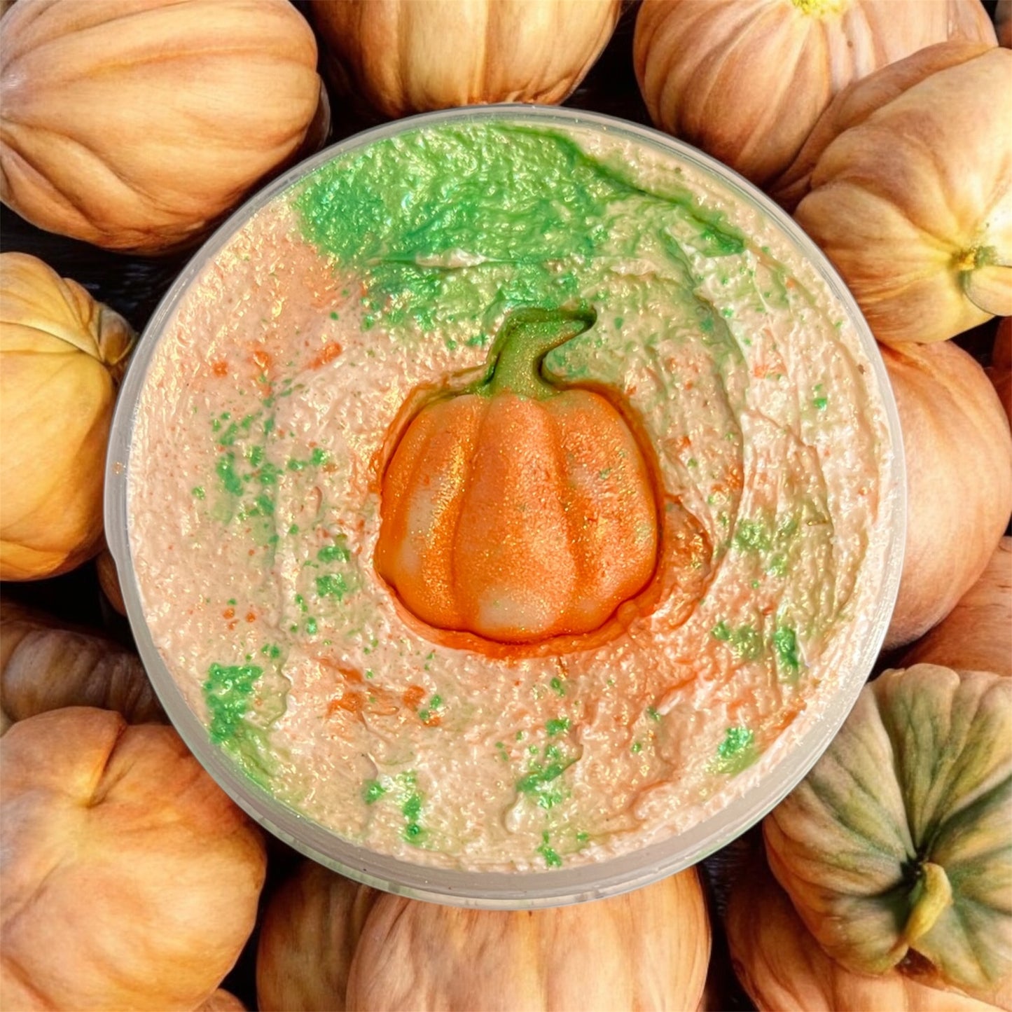 Pumpkin harvest whipped body scrub💫