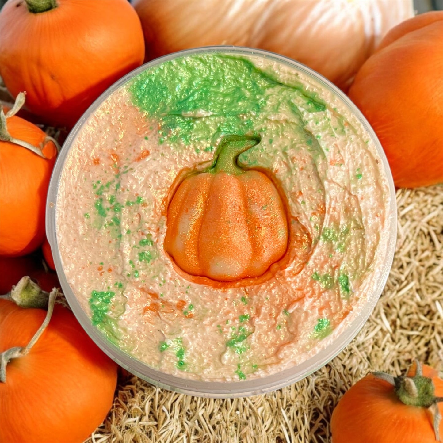 Pumpkin harvest whipped body scrub💫