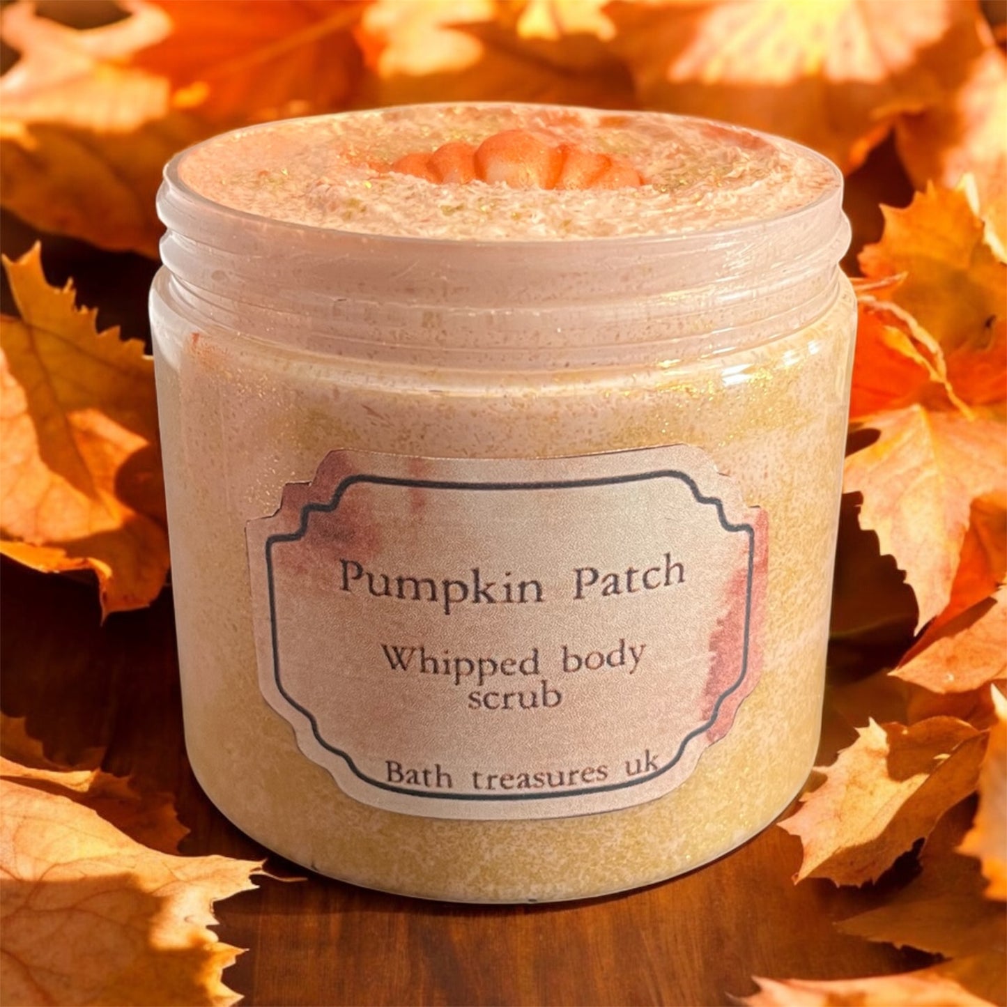 Pumpkin patch whipped body scrub 💫