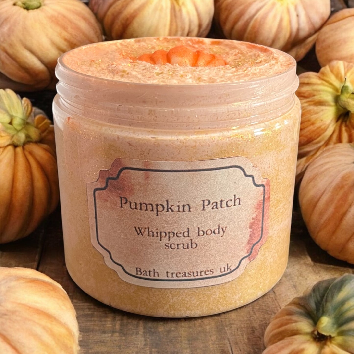 Pumpkin patch whipped body scrub 💫