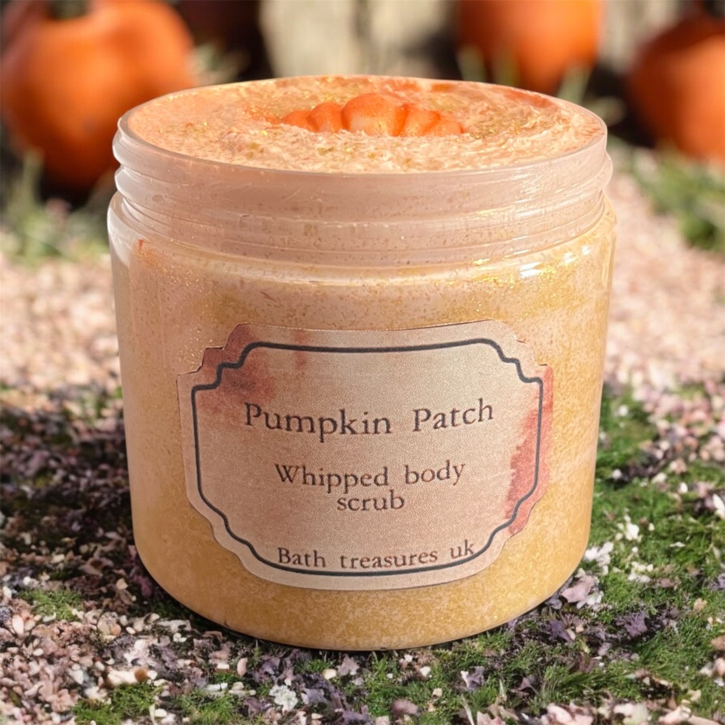 Pumpkin patch whipped body scrub 💫
