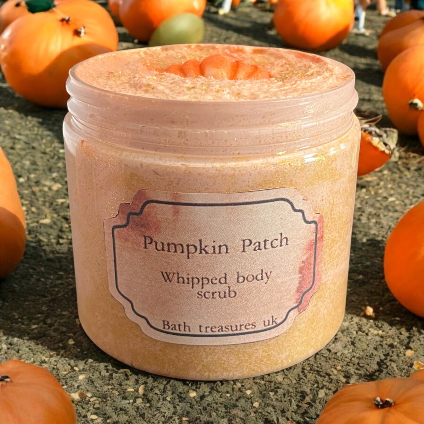 Pumpkin patch whipped body scrub 💫