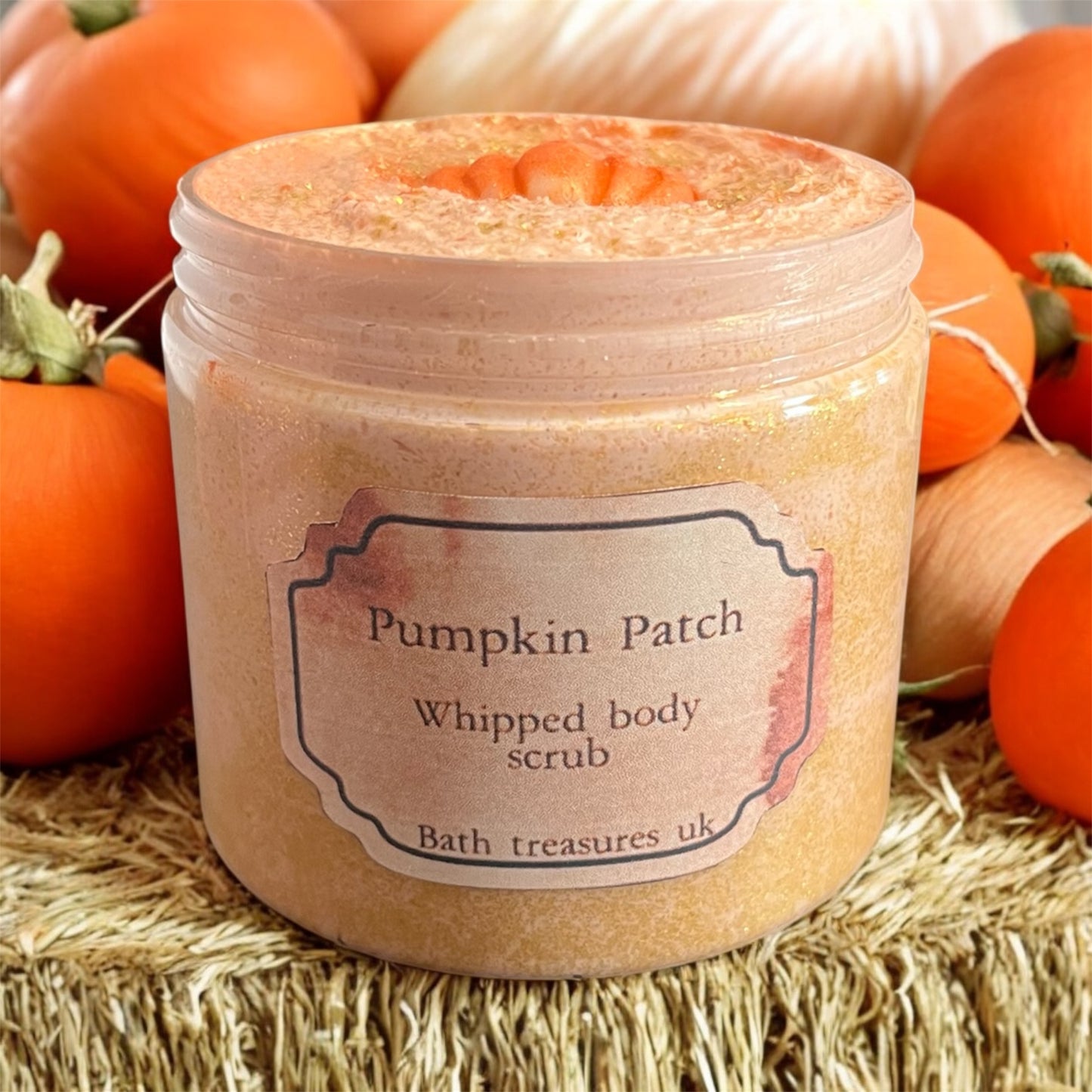 Pumpkin patch whipped body scrub 💫
