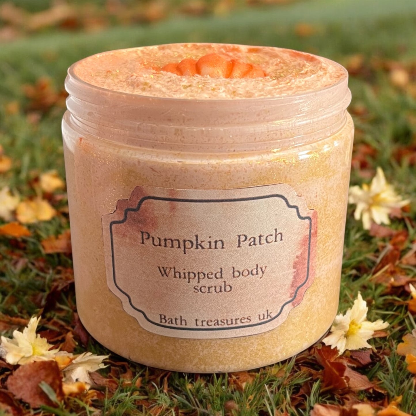 Pumpkin patch whipped body scrub 💫