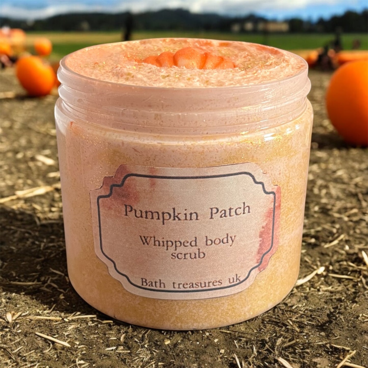 Pumpkin patch whipped body scrub 💫