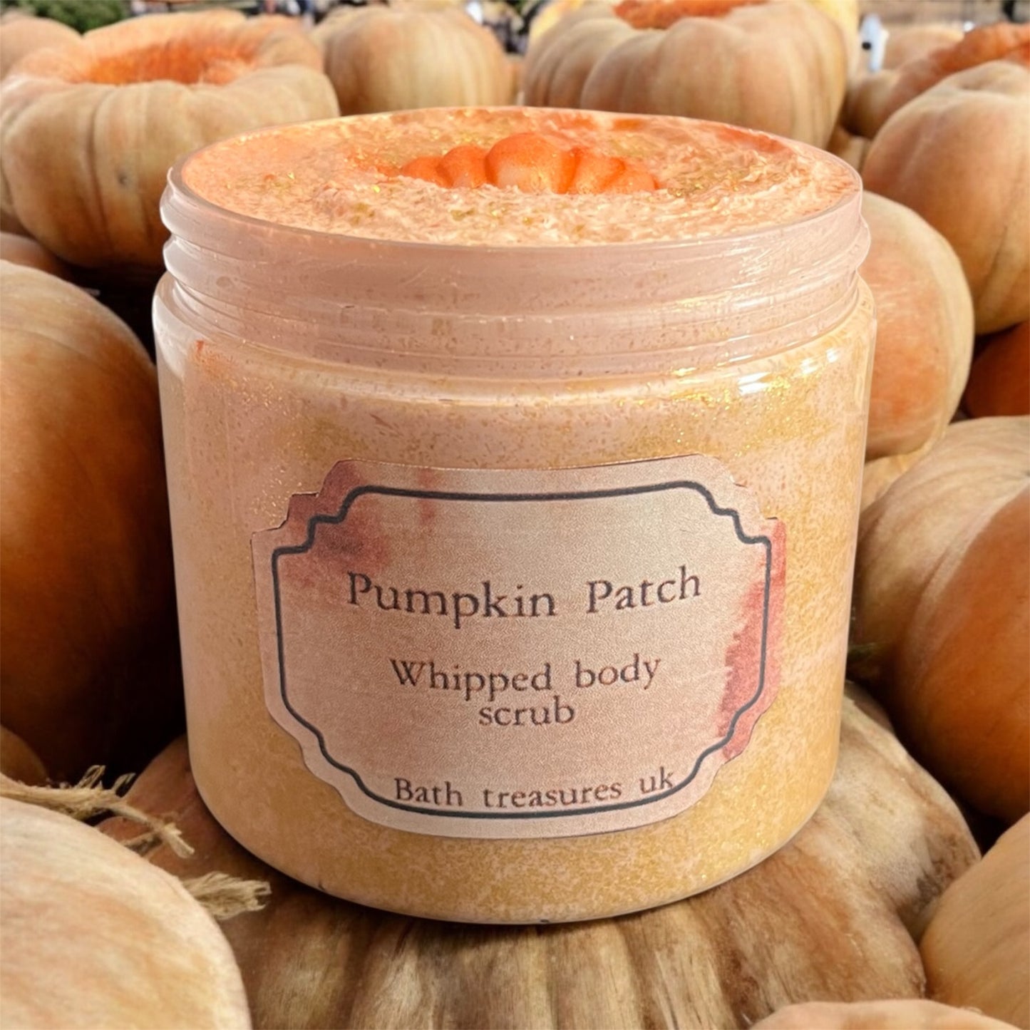 Pumpkin patch whipped body scrub 💫